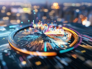 Poster - Revolutionizing data insight cutting-edge business intelligence in urban enterprises multimedia reports digital environment insightful analysis