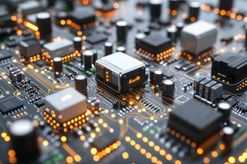 Poster - Connected IoT devices with 5G real-time updates illustrated , representing advanced applications.