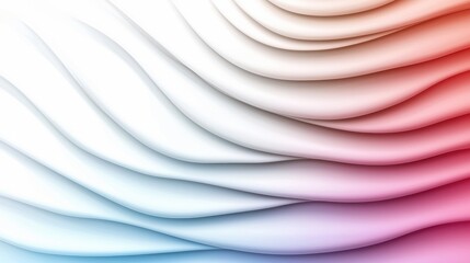 Poster - Dynamic abstract waves digital art modern design vibrant colors artistic perspective visual concept for creativity