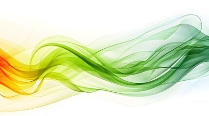 Poster - Abstract colorful wave background.