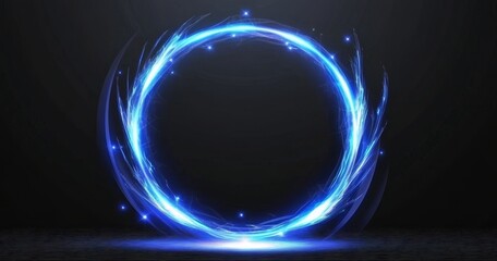 Wall Mural - enhanced protection system. modern glowing circular sphere fields, 3d force bubble protection domes,