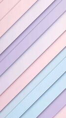 Poster - Elegant and minimalist abstract background with a pastel geometric diagonal stripes pattern  The design features a soft gradient effect