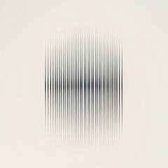 Poster - Abstract Vertical Lines Pattern with Smooth Gradient on Light Background