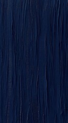Poster - Luxurious dark blue crinkled silk or chiffon fabric texture creating an abstract background with elegant wavy flowing patterns and lines  minimalist design with depth and dimension
