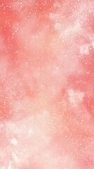 Poster - Soft and ethereal pink abstract watercolor background with delicate pastel gradients wispy clouds and a shimmering glittering effect  A dreamy romantic