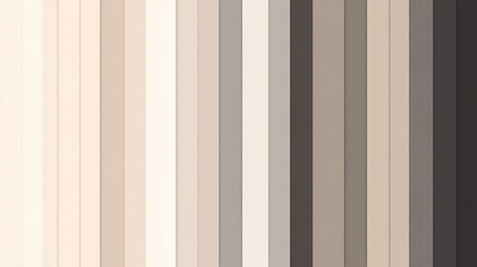 Poster - Vertical Stripes Of Neutral Beige And Gray Tones