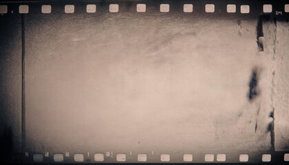 Wall Mural - analog retro old film background. noise and disturbed vintage film background.