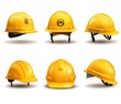 © Maxim Borbut - yellow hard hat and helmet