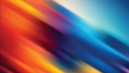 Aufkleber - Abstract blurred gradient background in bright colors. Colorful smooth