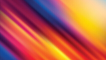 Aufkleber - Abstract blurred gradient background in bright colors. Colorful smooth