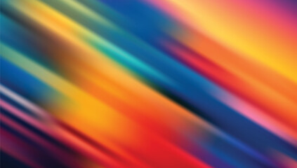Aufkleber - Abstract blurred gradient background in bright colors. Colorful smooth