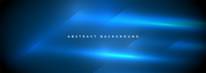 Aufkleber - Vibrant blue and black flows create an abstract background filled with movement and energy, perfect for digital design or artistic projects. Vector illustration