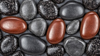 Poster - black and white bean