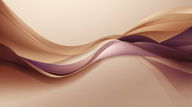 Abstract purple Brown gradient banner background