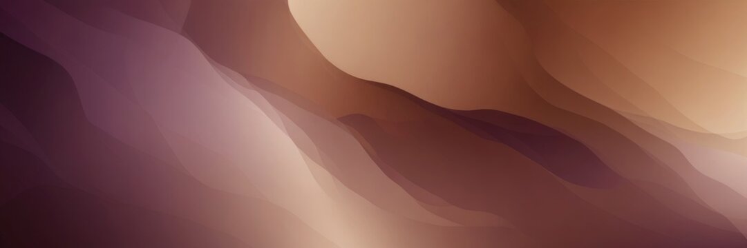 Abstract purple Brown gradient banner background