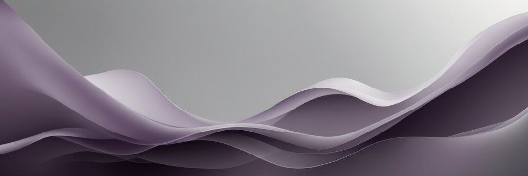 Abstract purple Gray gradient banner background