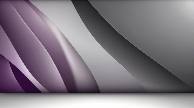 Abstract purple Gray gradient banner background