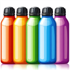 Wall Mural - Sport Water Bottle Isolated