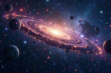 planet in space