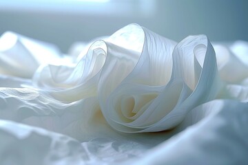 Fototapete - futuristic curve texture UHD Wallpaper