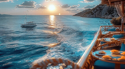 Aufkleber - Vacation by sea.