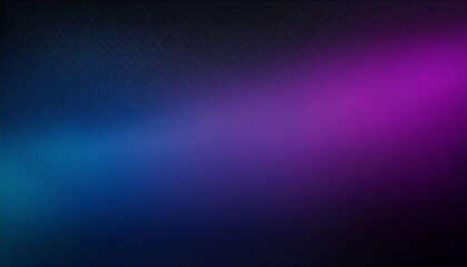 Aufkleber - Black and purple color gradient with noise texture effect. Abstract backdrop.