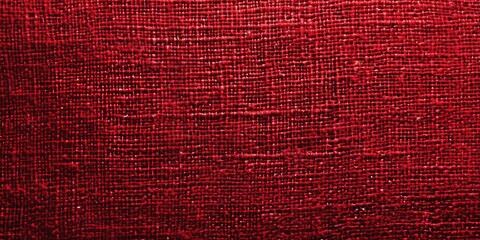 Poster - Vibrant red textile surface ideal for diverse background applications. This vintage red textile surface offers rich texture perfect for creating captivating designs and enhancing visual appeal.