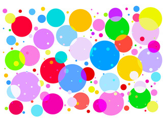 Wall Mural - confetti background