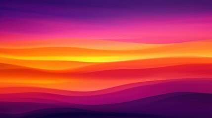 Aufkleber - Abstract sunset colors. Smooth gradient transitions orange pink purple hues. Colorful background design. Ideal for website backdrop graphic design element. Smooth transitions make stunning effect.