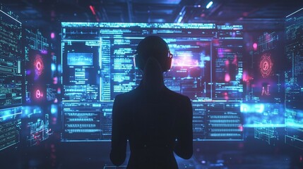 Poster - Ai-driven cybersecurity monitoring real-time threats for enhanced data protection