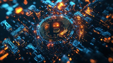 Poster - Visualizing secure blockchain networks a global infographic perspective on connectivity