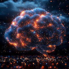 Poster - Cerebral Supernova  Visualizing the Synaptic Landscapes of the Digitally Interconnected Mind