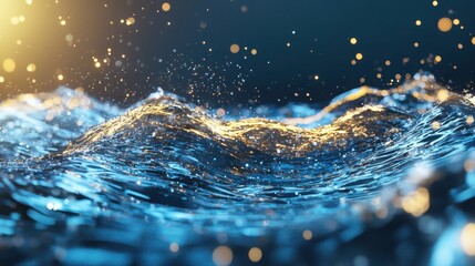 Poster - Digital water systems transforming data streams into living liquid flows in modern environments
