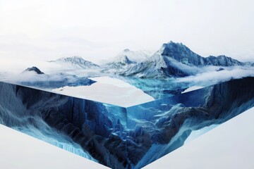 Poster - Weather pattern algorithms shaping dynamic landscapes global data visualization natural environment innovative concepts for fluid dynamics
