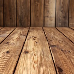 Poster - Wooden background, close-up of wooden table or floor as a backdrop.