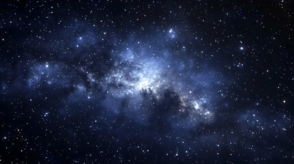Wall Mural - A Cosmic Dance of Stars and Nebulae, Illuminated by Distant Light, Creating a Breathtaking Abstract Space Background
