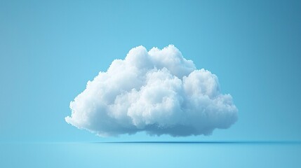 Aufkleber - A cloud-based system interface demonstrating secure technology integration for enterprises Stock Photo with side copy space
