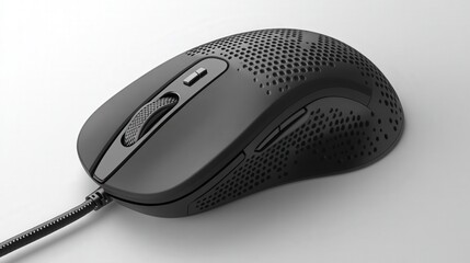 Aufkleber - A high-performance optical mouse with a textured grip for enhanced control during intense tasks.