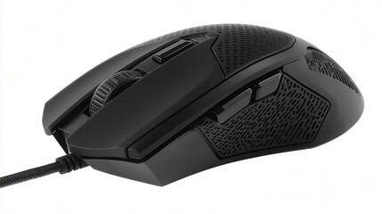 Aufkleber - A high-performance optical mouse with a textured grip for enhanced control during intense tasks.