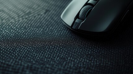 Aufkleber - A high-performance optical mouse with a textured grip for enhanced control during intense tasks.