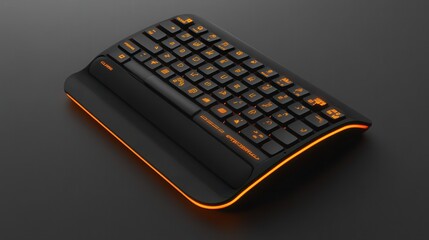 Aufkleber - A multi-functional keyboard with customizable keys that can be mapped for different tasks or shortcuts. Whether for gaming, design work,