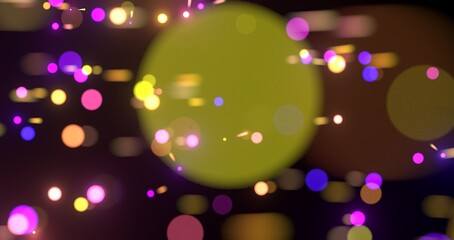 Poster - inside digital data tunnel. Futuristic abstract background with neon rays. Concept for big data,
