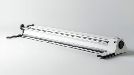 Aufkleber - A paper cutter with an innovative spring-loaded cutting mechanism, designed for quick, clean cuts.
