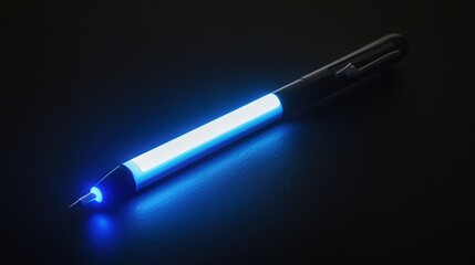 Aufkleber - A pen with a built-in light, making it easy to write in low-light conditions. Whether you're working late or need to jot down notes in the dark,