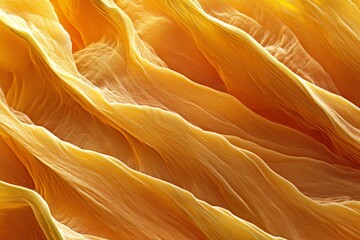 Aufkleber - This image presents dynamic layers of golden strands, beautifully arranged to create a sense of fluidity and elegance, highlighting artistic depth and style.