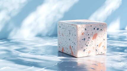 Wall Mural - Terrazzo Cube Minimal.