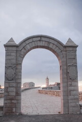 Wall Mural - panorama od the city of Trani in Apulia