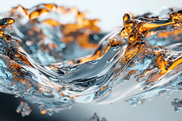 Poster - Exploring the shape-shifting intelligence of metallic fluid technology in futuristic environments