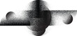 © miloje - Sprayed black half circles composition .Graffiti art design . Noise textured semi circles . Spray effect .Grunge texture .Art design forms.Distressed element .Rough roller paint semicircles .Vector