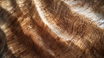 Poster - Close-up of Natural Wood Textures with Smooth Finish Highlighting Grain Patterns and Details